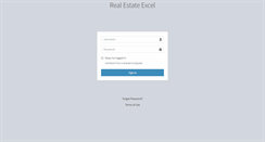 Desktop Screenshot of online.realestateexcel.com